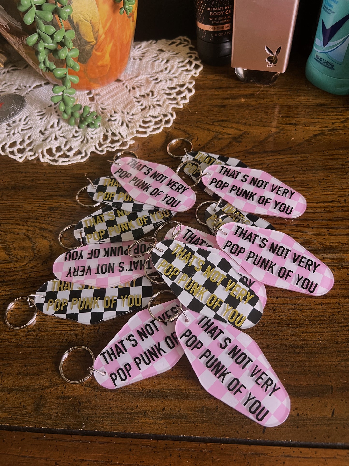 Pop Punk Keychain