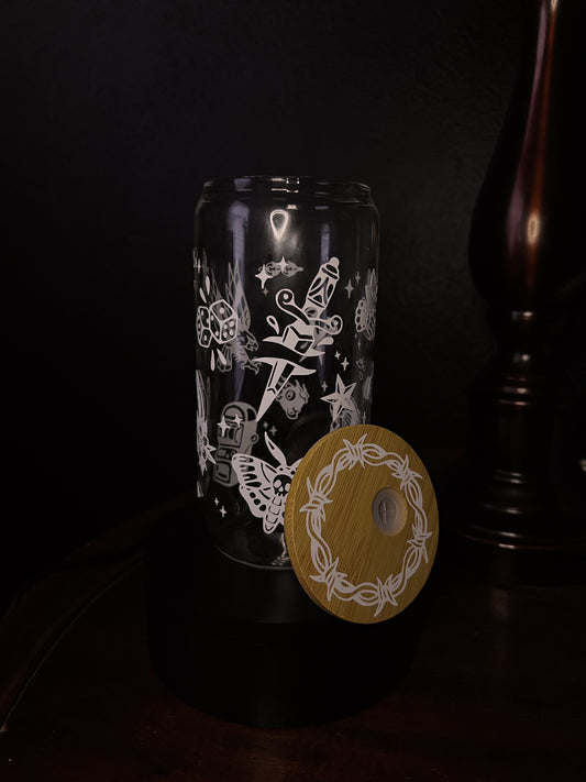 American Traditional Glass Cup