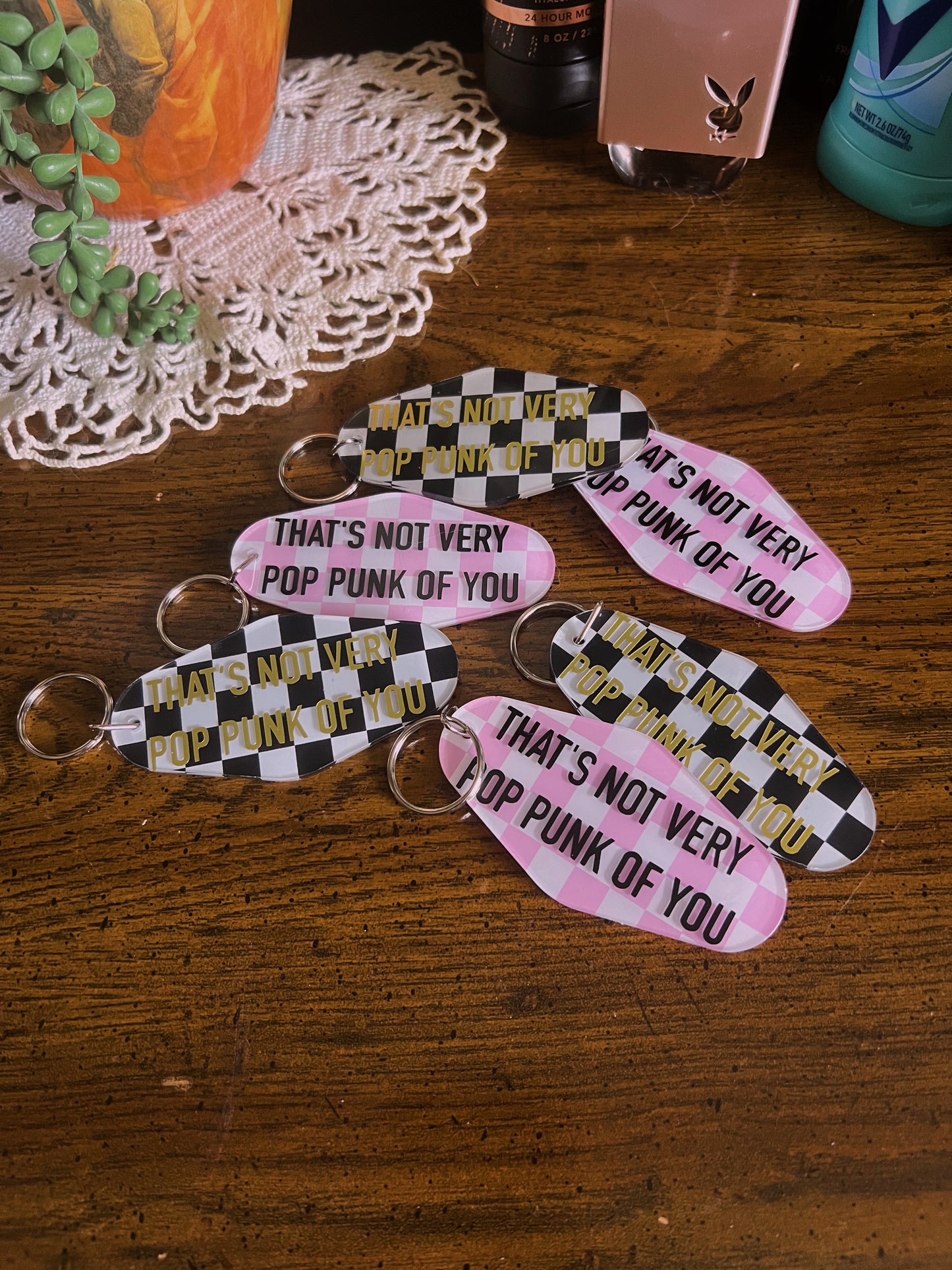 Pop Punk Keychain