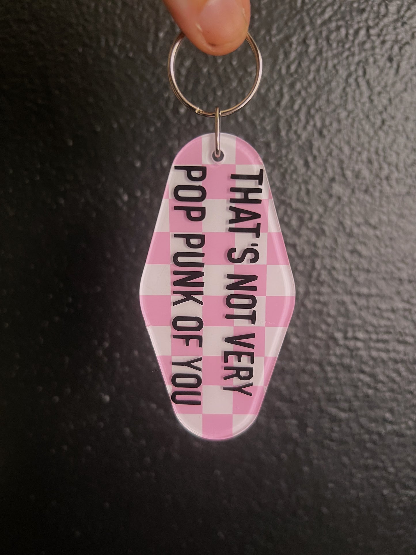 Pop Punk Keychain