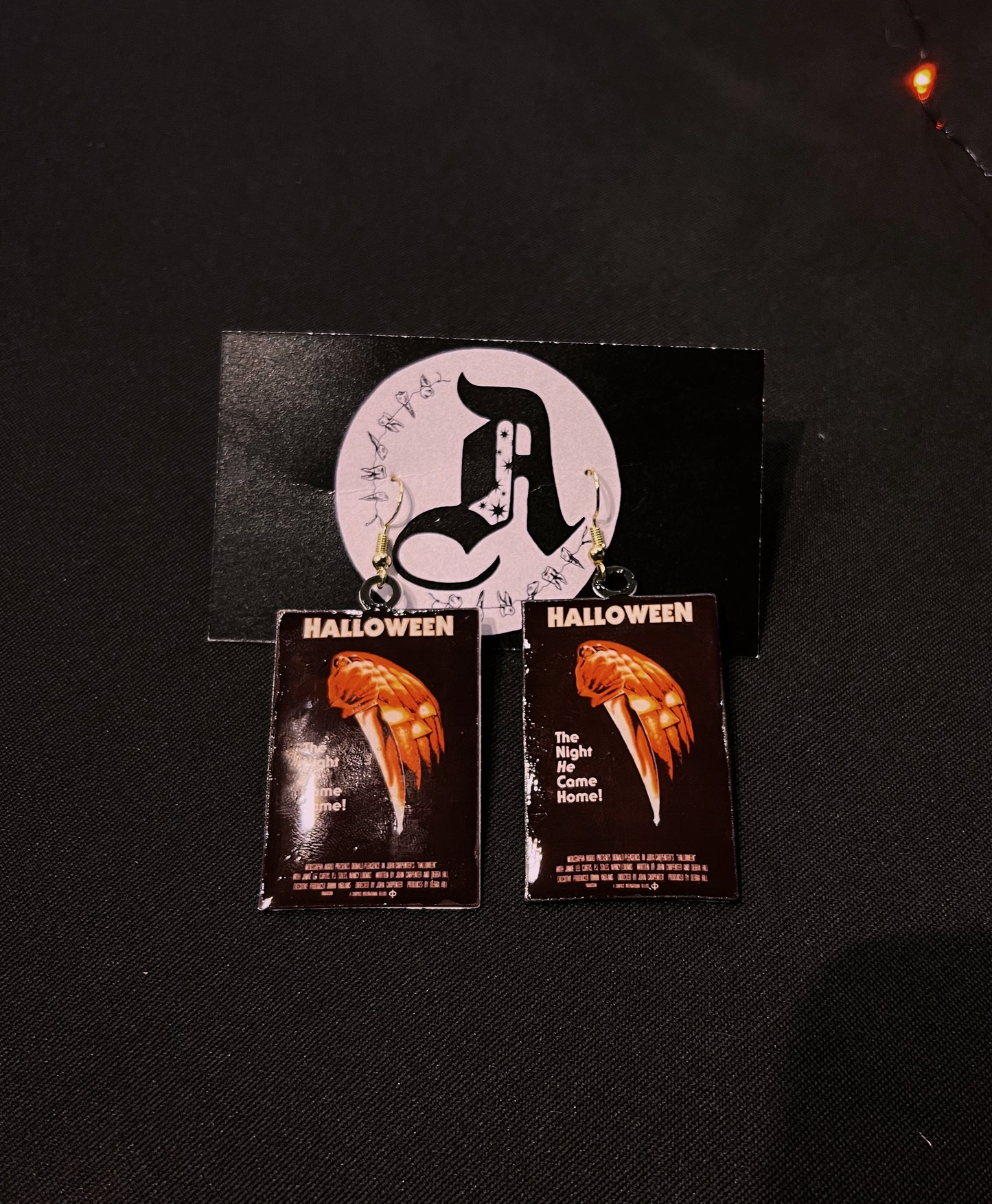Movie Poster Earrings