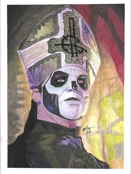 Ghost - Papa Emeritus III Art Print