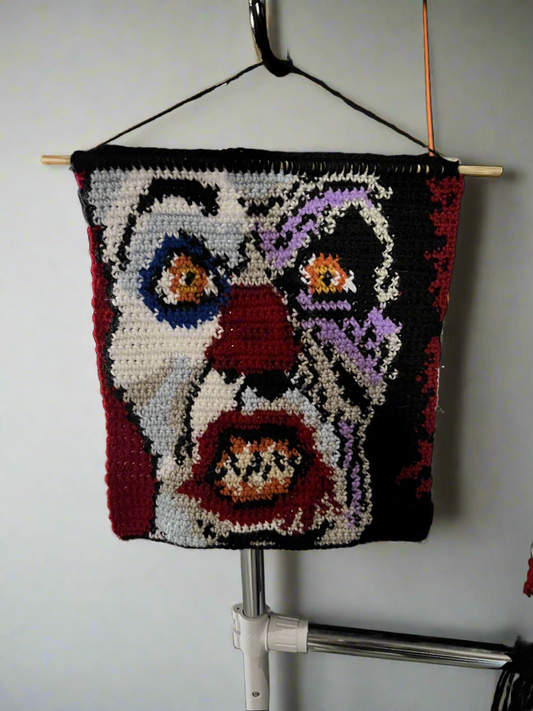 Pennywise - IT 1990 Crochet Tapestry