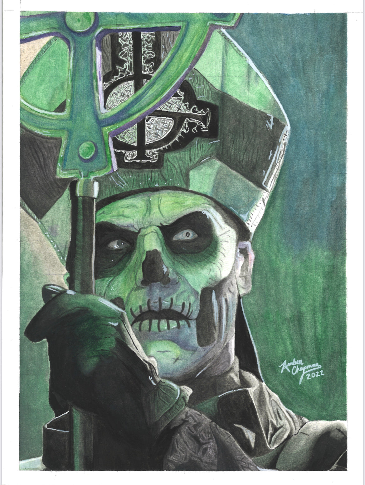 Ghost - Papa Emeritus II Art Print