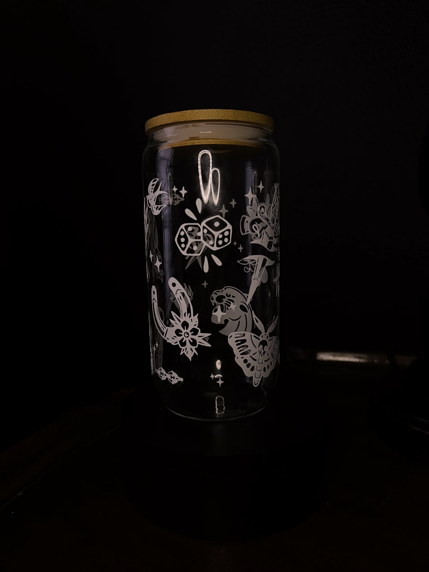 American Traditional Glass Cup