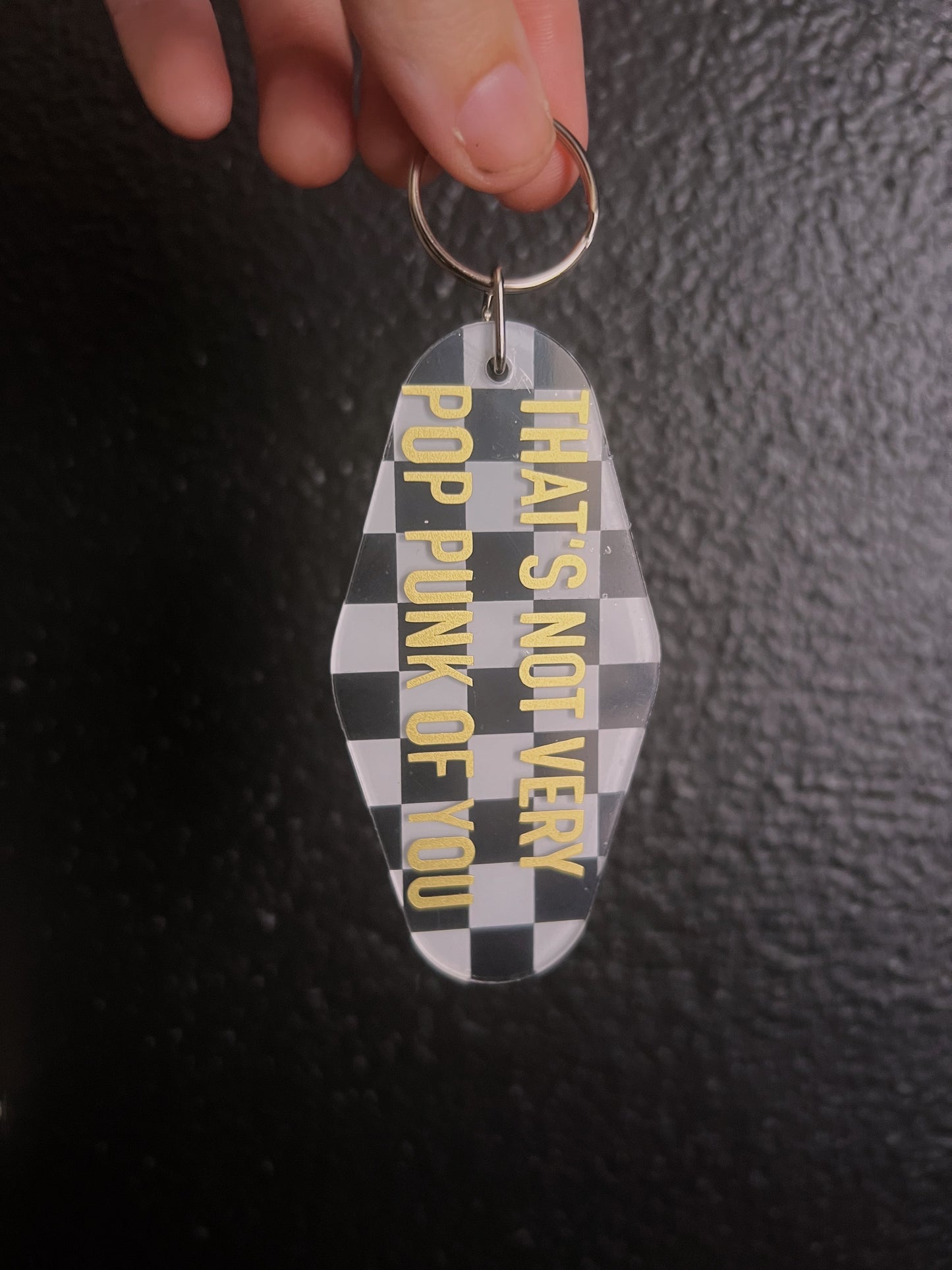 Pop Punk Keychain