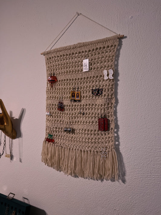 Crochet Jewelry Organizer