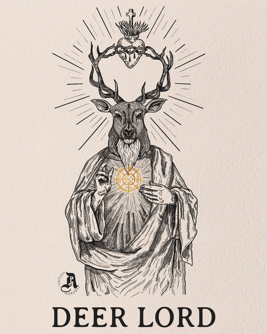 Deer Lord - Art Print